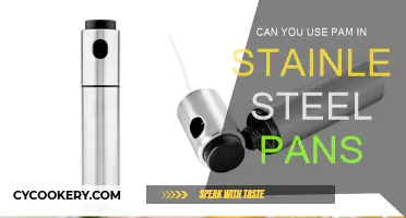 Stainless Steel Pans: Pam or No Pam?