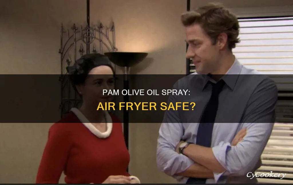 can you use pam olive oil spray in air fryer