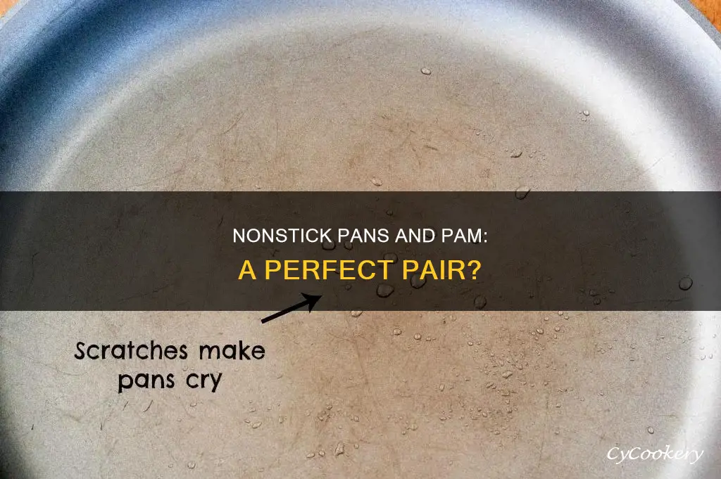 can you use pam on a nonstick pan