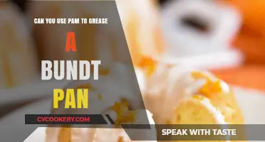 Pam Spray: A Quick Grease for Bundt Pans?