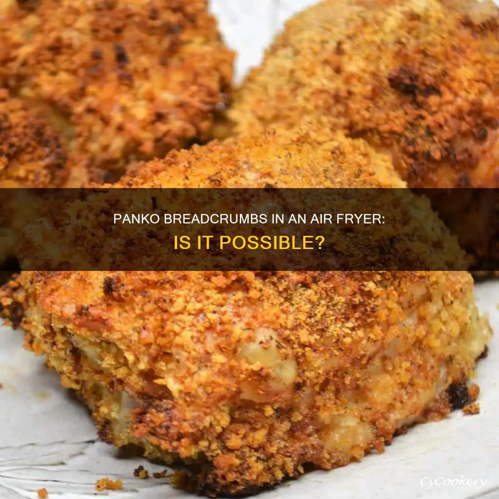 can you use panko breadcrumbs in an air fryer