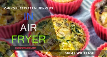 Air Fryer Muffin Magic: Paper Cups, Can You?