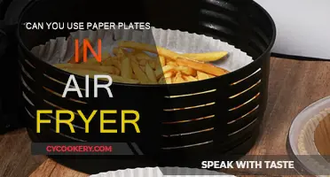 Paper Plates and Air Fryers: Safe or Not?