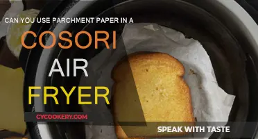 Parchment Paper in Cosori Air Fryer: Safe or Not?