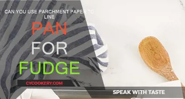 Parchment Paper for Fudge: A Smart Choice?