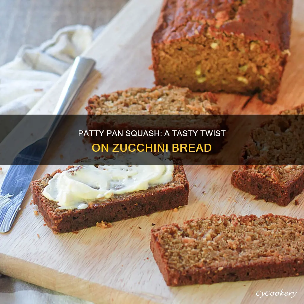 can you use patty pan squash in zucchini bread