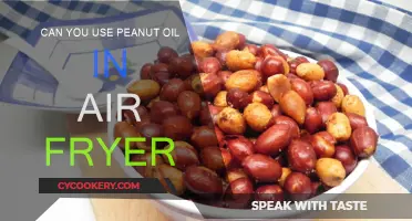 Use Peanut Oil in an Air Fryer?