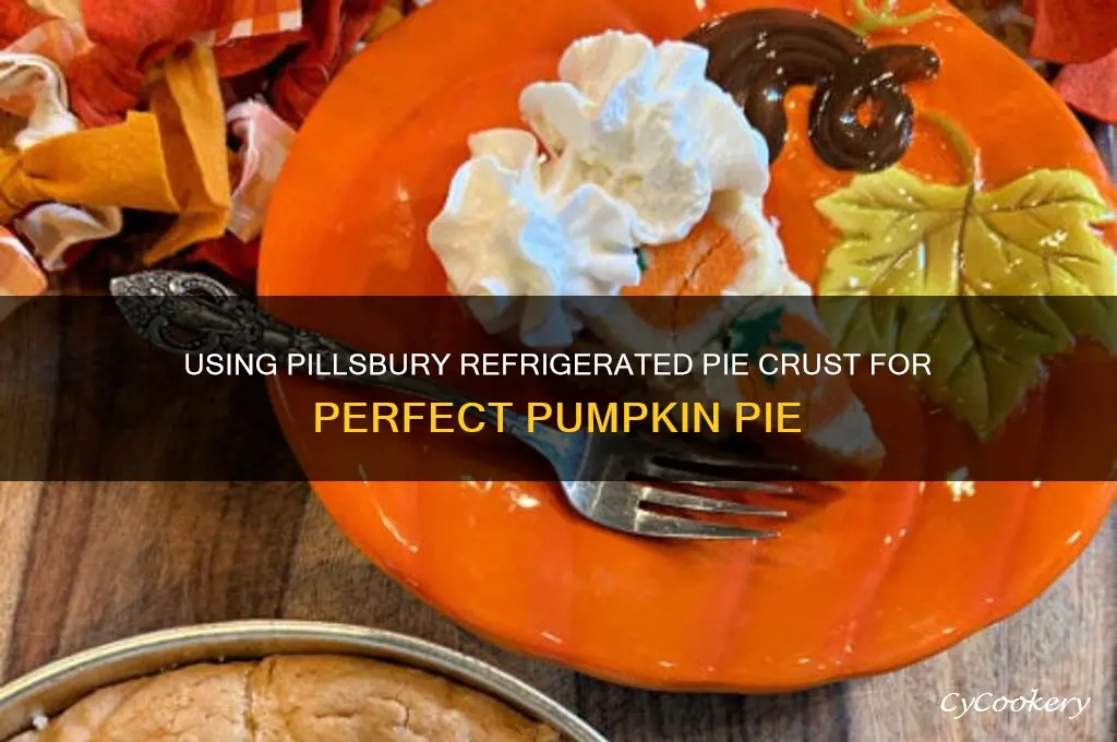 can you use pillsbury refrigerated pie crust for pumpkin pie
