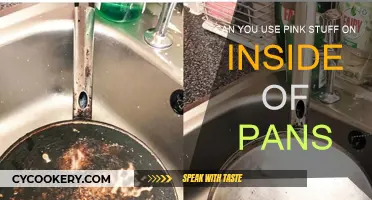 How to Clean Pans with Pink Stuff