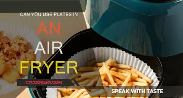 Using Plates in an Air Fryer: Is it Possible?