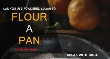 Powdered Sugar for Flouring Pans: A Smart Substitute?