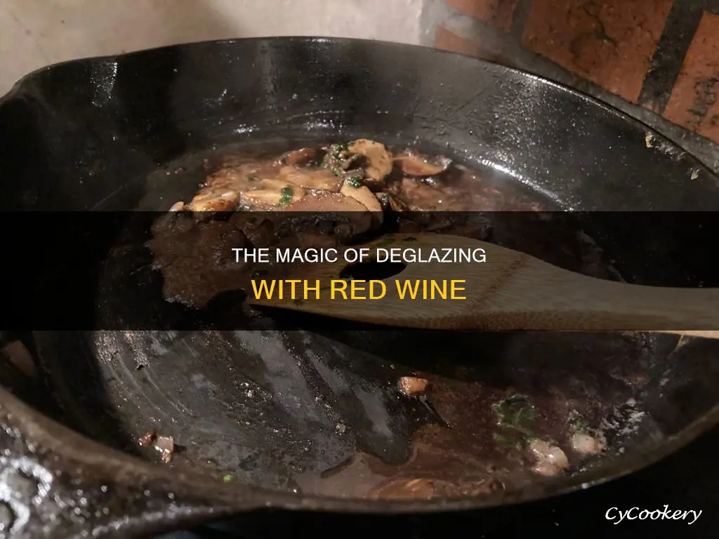 can you use red wine to deglaze a pan