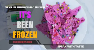 Frozen Beet Milk: Safe to Use After Thawing? Expert Tips