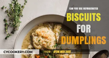 Refrigerated Biscuits for Dumplings: A Quick and Easy Shortcut?