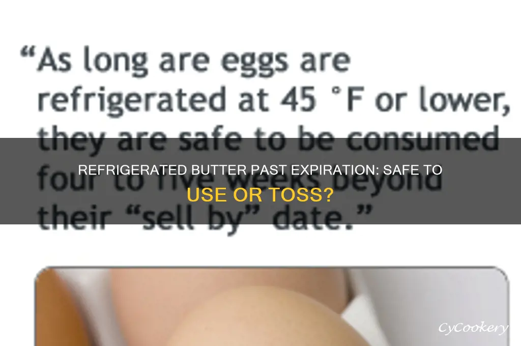 can you use refrigerated butter after expiration date