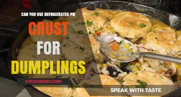 Refrigerated Pie Crust for Dumplings: Creative Cooking Hack or No-Go?