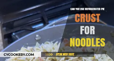 Refrigerated Pie Crust as Noodles: Creative Cooking Hack or Flop?