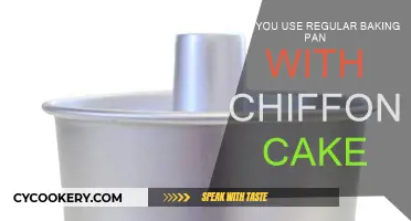 Baking Chiffon Cakes: Regular Pan or Special Pan?