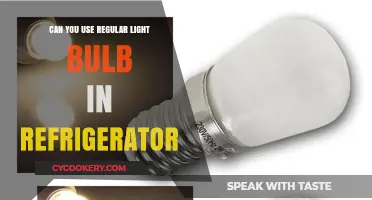 Regular Light Bulbs in Fridges: Safe or Risky Choice?