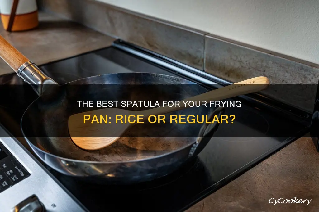 can you use rice spatula for frying pan