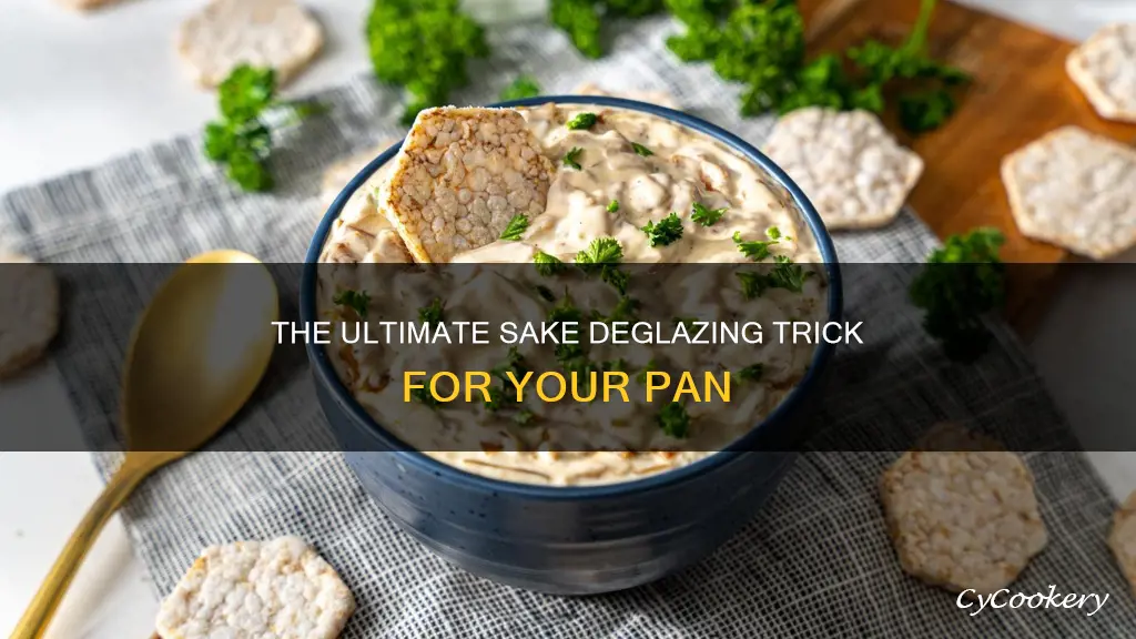 can you use sake to deglaze a pan
