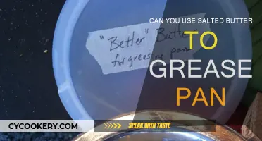 Salted Butter for Greasing Pans: Yay or Nay?