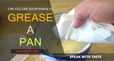 Shortening: A Good Alternative to Grease Your Pan?