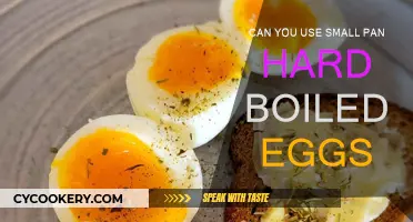 Hard-Boiled Eggs: Small Pan, Big Results