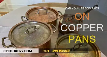 How to Clean Copper Pans with SOS Pads