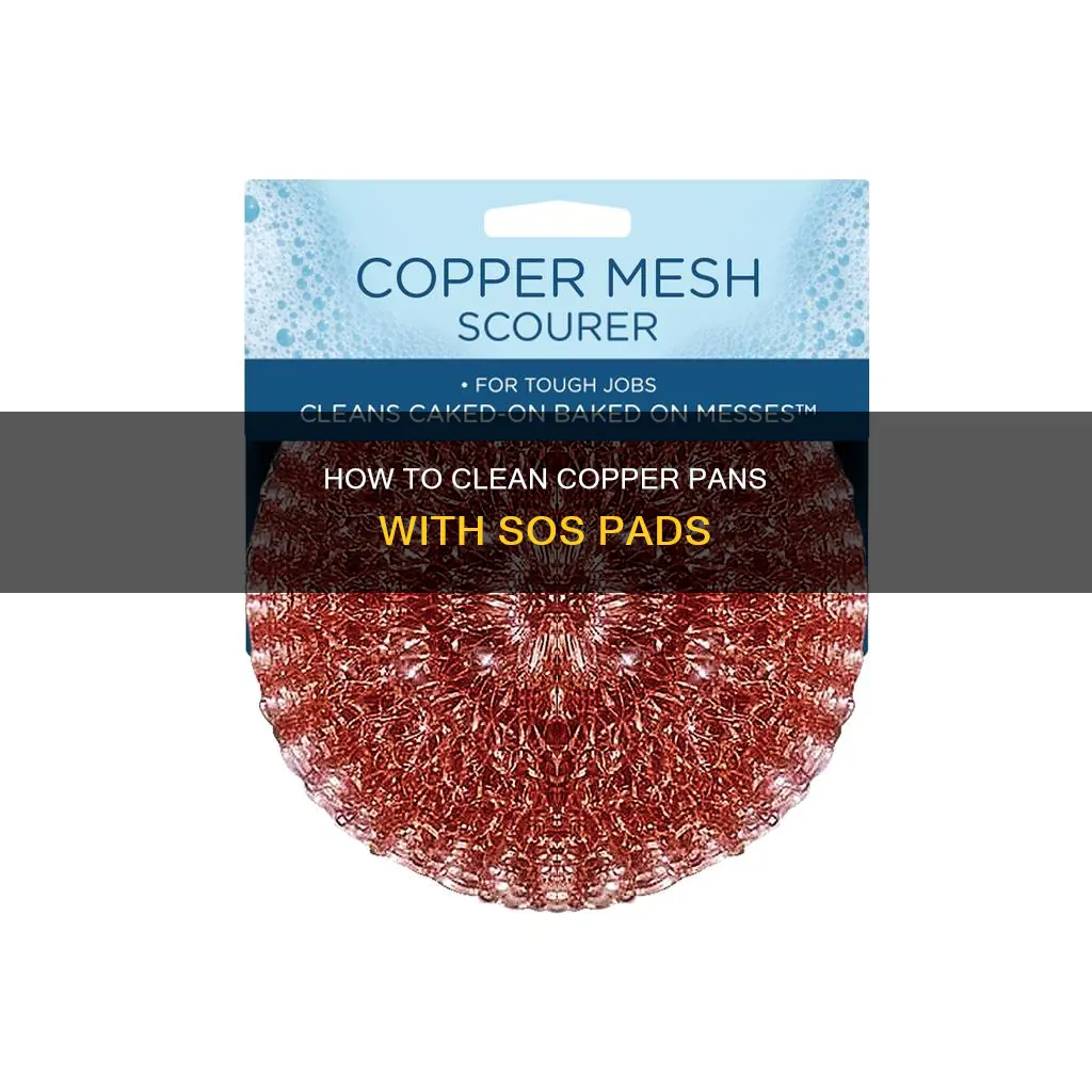 can you use sos pads on copper pans