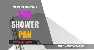 Spray Foam for Shower Pan: Is It Effective?