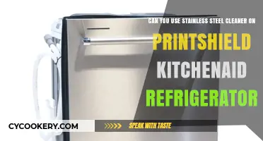 Stainless Steel Cleaner on PrintShield KitchenAid Fridge: Safe or Not?