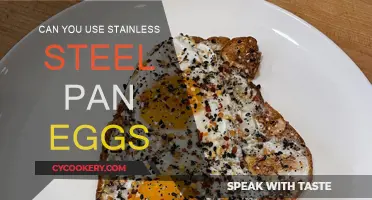Stainless Steel Pans: Perfect for Frying Eggs