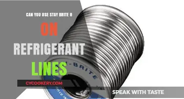Using Stay Brite 8 on Refrigerant Lines: Safe or Risky?