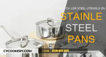 Steel Utensils on Stainless Steel Pans: Safe or Not?