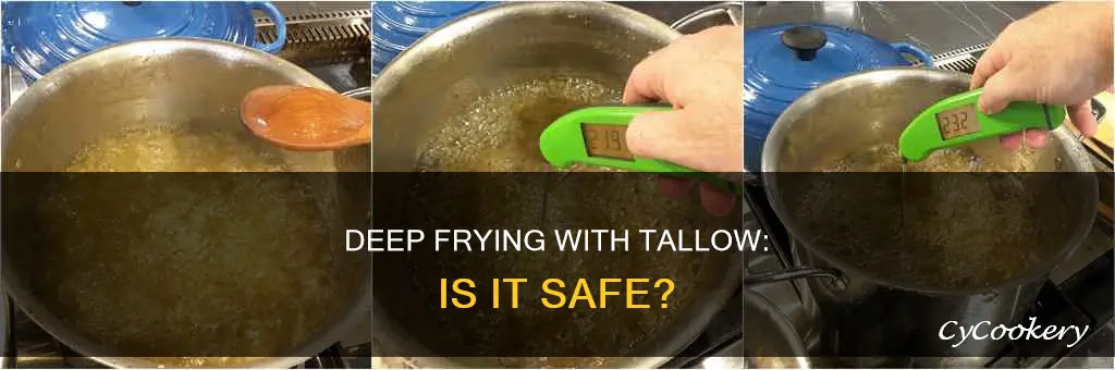 can you use tallow in a deep fryer