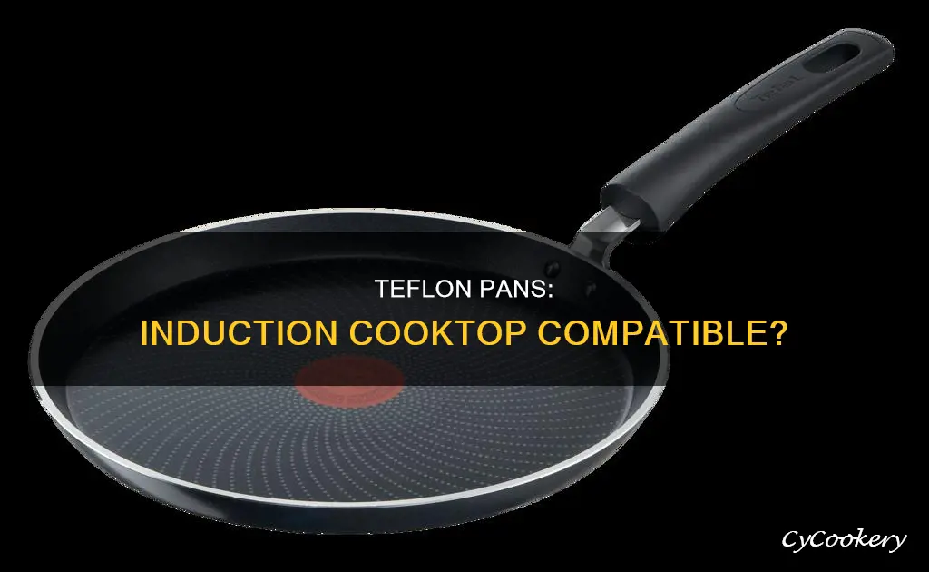 can you use teflon pans on induction cooktop