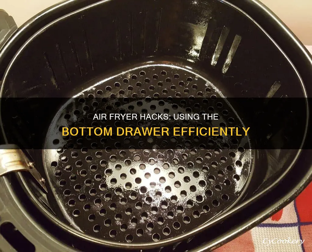 can you use the bottom of the air fryer