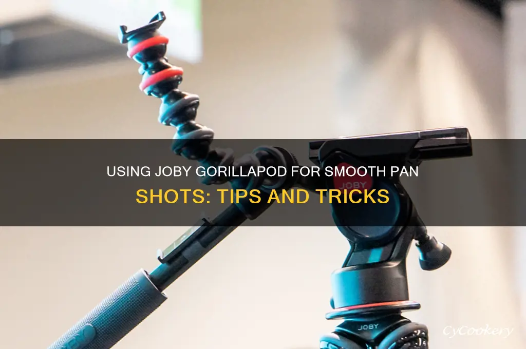 can you use the joby gorillapod for pan shots