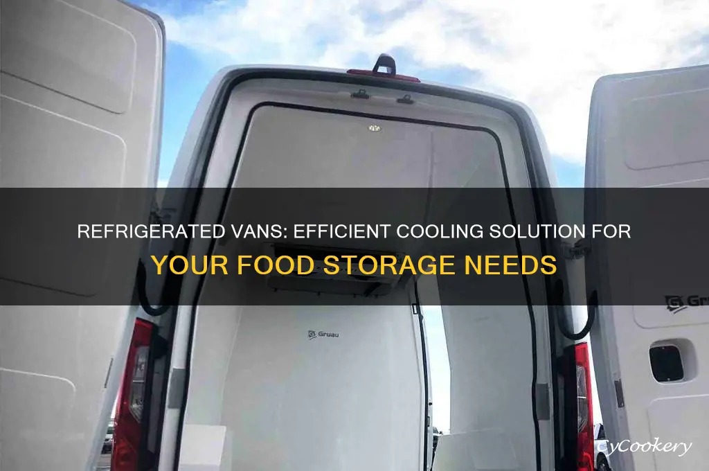 can you use the refrigerated van to cool your foods