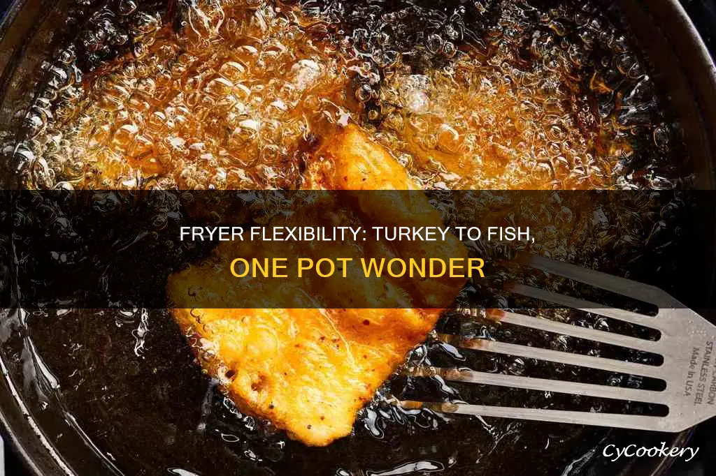 can you use turkey fryer for fish