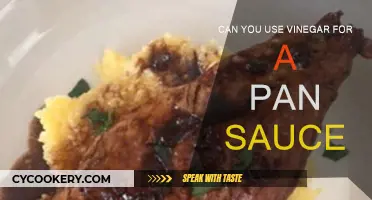 Creating Pan Sauce: Is Vinegar a Good Option?