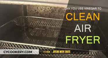 How Vinegar Cleans Your Air Fryer