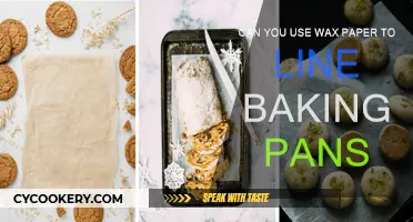 Wax Paper for Lining Baking Pans: Good or Bad Idea?