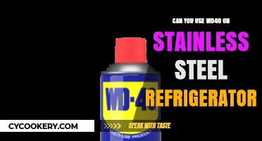 Using WD-40 on Stainless Steel Refrigerators: Safe or Risky?