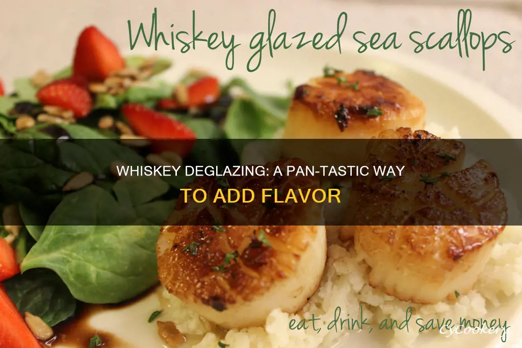 can you use whiskey to deglaze a pan