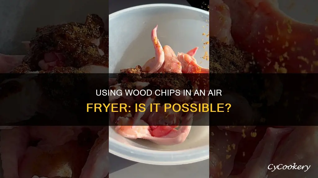 can you use wood chips in an air fryer