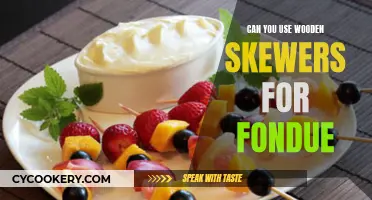 Wooden Skewers for Fondue: A Tasty, Fun Experience!