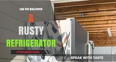 Revamp Your Rusty Fridge: Wallpapering Tips for a Fresh Look