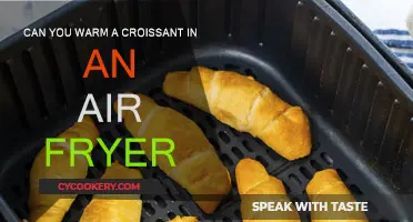 Warm Crispy Croissants Using Your Air Fryer